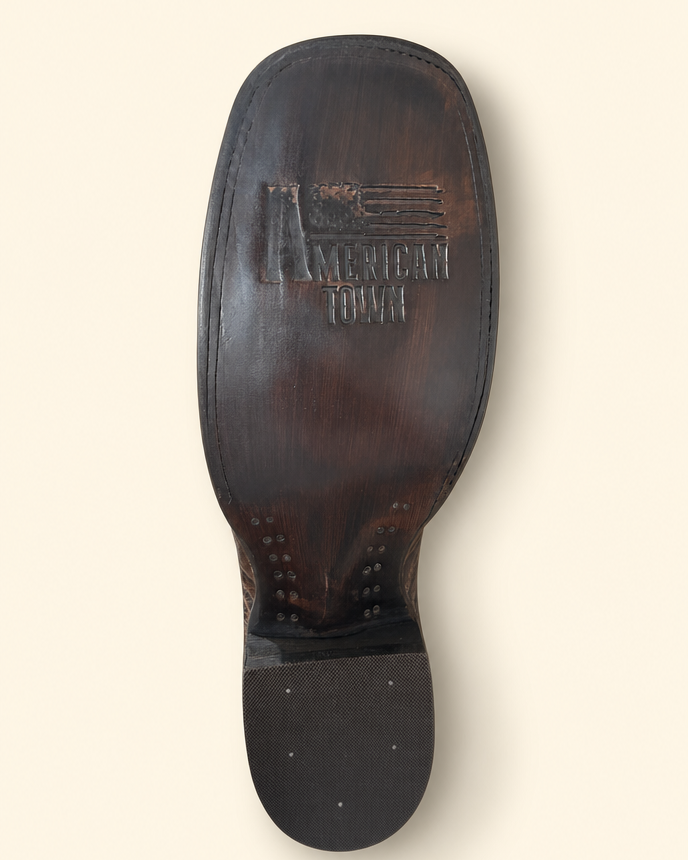 Sole and heel
